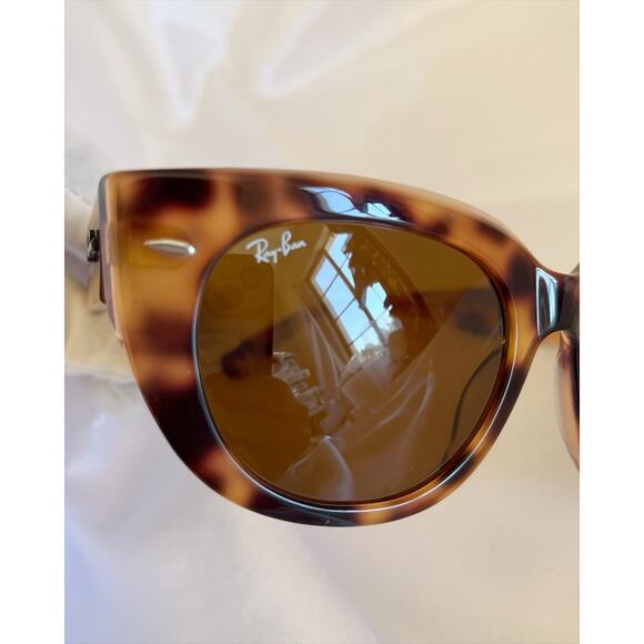 RAY BAN Doreen Cat Eye Sunglasses Havana Tortoise Shell With Case NEW main image 7